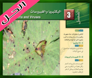 حل كتاب الأحياء الاول الثانوي