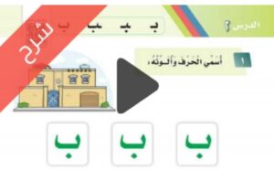 شرح الوحدة الاولى اسرتي لغتي اول ابتدائي الفصل الاول