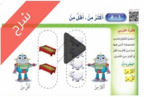 شرح المقارنة والتصنيف الرياضيات اول ابتدائي الفصل الاول