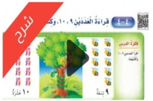 شرح الاعداد حتى 10 الرياضيات اول ابتدائي الفصل الاول