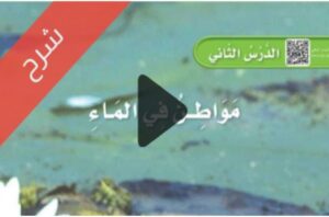 شرح الوحدة الثانية الحيوانات ومسكنها علوم اول ابتدائي ف1