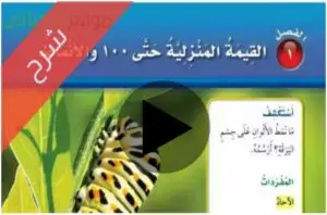 شرح دروس مادة الرياضيات ثاني ابتدائي الفصل الاول