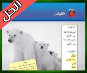 حل الرياضيات اول ابتدائي